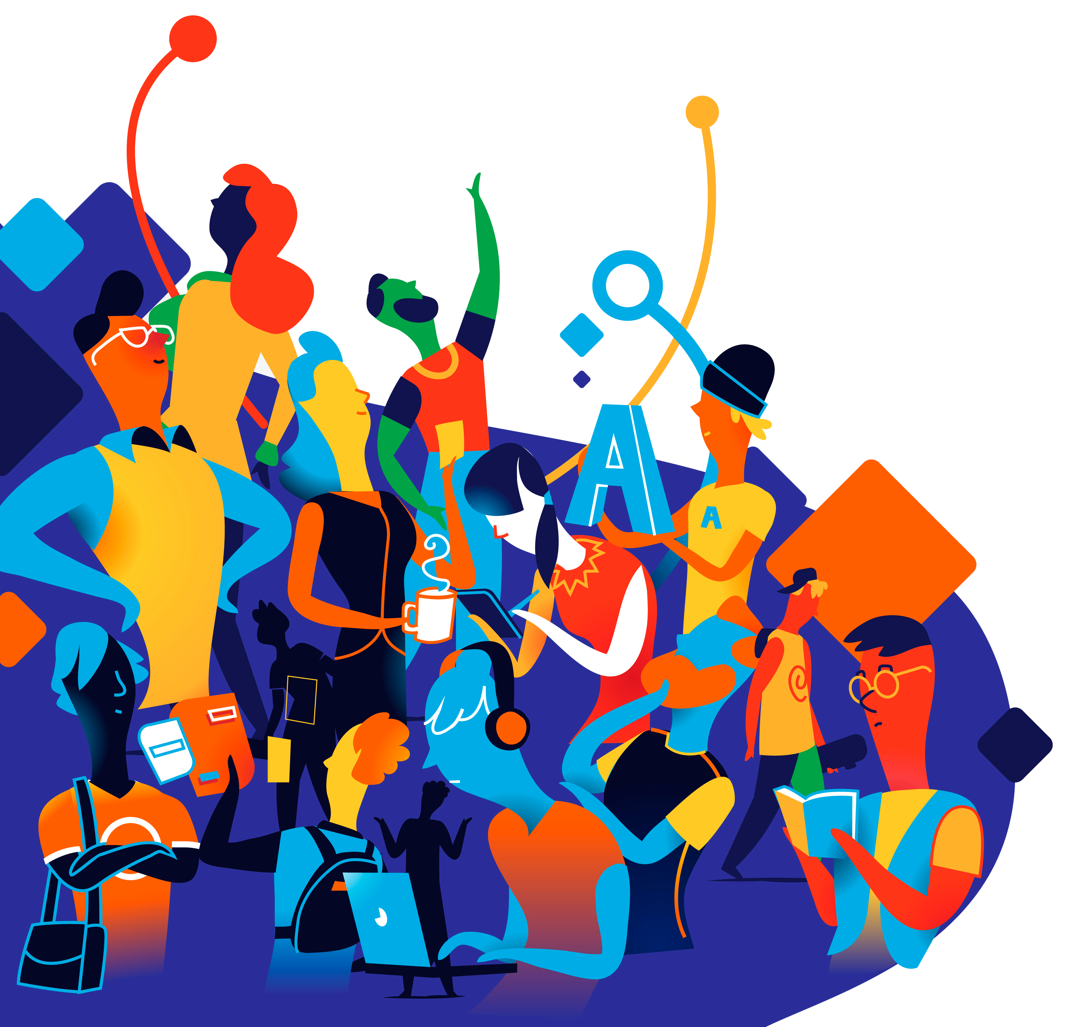 Ilustración 2 transparencia Portada - Talento guanaco - El Salvador - Pupusa Tour